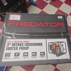 Predator 3 In  212cc Gasoline Engine Semi-trash Water Pump Portable Durable New