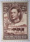 Travelstamps  1938 Bechuanaland Protectorate  127  Cattle  2d Mint  Og Mogh