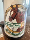 Kentucky Derby 113 1987 Tall Beer Mug Tumbler Usa Made Churchill Downs Alysheba
