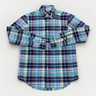 New Polo Ralph Lauren Men Classic Fit Multicolor Long Sleeve Check Shirt Small S