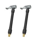 2pcs Car Tire Inflator Hose Adapter  Locking Tire Chuck Tube  Air 5 Inch