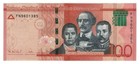 Dominican Republic 100 Pesos  2024  - Sanchez  Duarte   Mella p-190j  B728f Unc