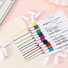 12 24 Color Acrylic Paint Markers For Fabric Rocks Paper Wood Canvas Glass Diy