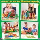 100pcs Magnetic Building Blocks Set For Kids 3-12  Sensory Educational Toys