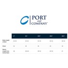 Port   Company Pc78ht Men s Tall Core Fleece Pullover Hooded Sweatshirt