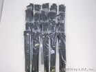 500 Heavy Duty 14 Inches 120 Pound Cable Zip Tie Down Strap Wire Nylon Black 