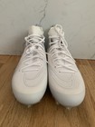 Nike Alpha Huarache 8 Elite Lacrosse Cleats Mens Sz 13 White Cw44410-110 Nwob