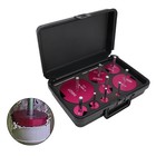 9pcs Pvc Pipe Reamer Kit Fitting Socket Saver Sch Plumbing Tools For 1 2  Drills