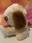 1970   s Vintage Russ Berrie Plush Stuffed Animal Dog Pup Cream Puff  Korea Papa