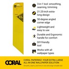 Coral 69502 Paperwiz Xl Wallpaper Tools - Smoothing Tool For Peel And Yellow