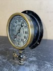 Antique Brass Ashton Gauge Sprinkler Vapor Car Heating Co Steampunk Mancave 