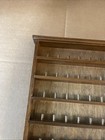 Vintage Thimble Wooden Collectors Hanging Display Rack Souvenir  Holds  45 