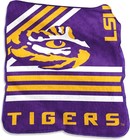 Ncaa Raschel Throw Blanket     50 X 60 Soft Fleece Blanket  Officially Licensed   