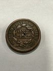 1853 U s  Braided Hair Large Cent - Super Xf - Nice - Full Liberty Headband