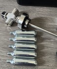 Square One  squarekeg  Mini Keg Stainless Steel Keg Tap System Black Works          