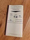 Vintage 1962 Admiral Television Brochure Tv