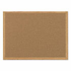 Mastervision Value Cork Bulletin Board With Oak Frame 24 X 36 Natural