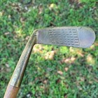 Vintage A w  Gamage Wood Shaft Putter Rh