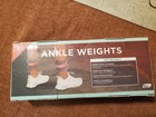 Marika Ankle Weights 2 Lb Pair Gray Orange Adjustable Straps