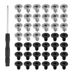 50 Pieces M 2 Ssd Mounting Screws M2x3mm Nvme Pcie 2280 Screw Kit W  Screwdriver
