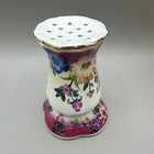 Hat Pin Holder Victorian Antique Pink Floral Flowers Lovely