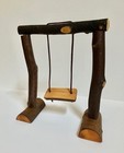 Wooden Branch Fairy Swing Set  Garden  Waldorf  Dollhouse New 