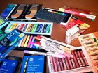 Xl Lot Of Sakura Cray-pas Pentel Sargent Art Generals Alphacolor Pastels Chalk  