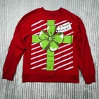 Mad Engine Ugly Christmas Sweater Men s L Gift To Women Wrapped Present Holiday