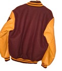 Sweet Jbs Apparel Letterman Varsity Jacket Wool Leather Mens L Kristen Forest Lk