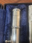 Yamaha 385ii Silver Flute With Case Open-hole Made In Japan With Hard Case