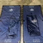 Pair Of Regalo My Cot Portable Toddler Bed - Royal Blue   1 Sleeping Bag