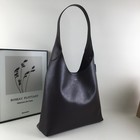 Coach Cu044 Brooklyn Shoulder Bag 39 Dark Brown Leather Outlet New