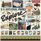 Carta Bella National Parks Collection Kit 12 x12  Paper Stickers Echo Park Paper