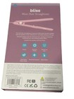 Bliss Mini Hair Straightener Ceramic Flat Iron  Travel Size  Pink