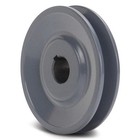Zoro Select Bk451 1 In Fixed Bore 1 Groove V-belt Pulley 4 25 In Od