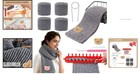 Beginner Knitting Loom Kit With Plush Yarn - Create Cozy Scarves This Winter