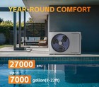Varpoolfaye 27000btu Above Ground Pool Heat Pump