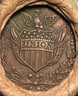 Au-unc Cwt Unsearched Old Estate Wheat Cent Roll Indian Head Vintage Penny  a8