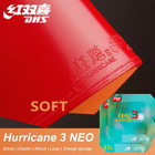 Dhs Hurricane 3 Neo 37 Degrees Soft Hurricane 3 Table Tennis Rubber Hurricane-3 