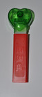 Vintage Rare 1993 Crystal Green Heart Ebay Pez Dispenser  No Feet