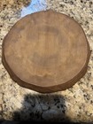 Vintage Banff Alberta Canada Wood Resin Carved Plate 9   
