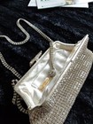 Vintage Elegant Handbag With Dazzling Rhinestone Embellishment