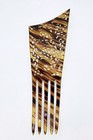 Vintage Faux Tortoise Shell Hair Comb Museum Piece