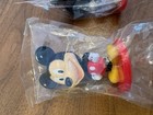 2 Disney Mickey Mouse Bobble Head Kellogg s Cereal Premium Surprise Toy Nip