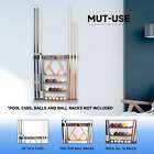 Gse 6-cue Hanging Wall Mounting Pool Cue Stick Rack  several Colors Available 