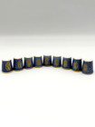 Lot Of 9 Bing   Grondahl Porcelain Annual Thimbles  1978-1985   1988