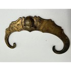 Vintage Brass Repousse Bat Drawer Pull  Curtain Tieback  Gothic Style