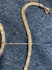 925 Sterling Silver Snake Chain Necklace  Adjustable Lobster Clasp Closure