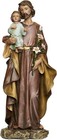 St  Joseph With Child Jesus Statue 10 Inch Religious Tabletop Figure