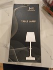 Cordless Rechargeable Table Lamp With Dimmer portable Battery Operated  Usb Port
